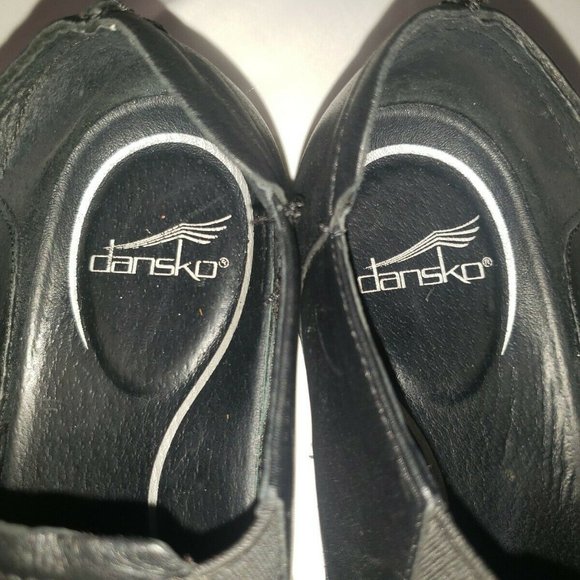 Dansko 37 Black Leather 4/06/14 Style # 910020200 - Picture 5 of 12